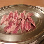 炭火焼肉 錦 - 中落ちカルビ