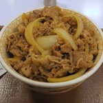 Sukiya Yokohama Arena Mae Ten - 牛丼メガ盛730円