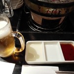 Korean En Oita Miyako Ten - 飲み放題（ビール系は金麦）