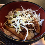 Obihiro Buta-don Tsukemen Jinpei - セットの豚丼