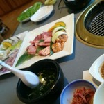 Yakiniku Nabeshima Nanatsushima Seashide Park Ten - なべしまセット