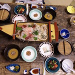 Seafood no Yado Funatsuki - 今回の夕食　着席時です