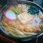 Kompira Udon Nakada - [料理] 鍋焼きうどん (切り餅バージョン)