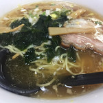 Miraku En - ラーメン¥450(税別)
                      油の風味が旨し！