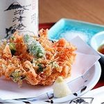 Ozashiki Senbon Ichi - 桜海老のかき揚げ