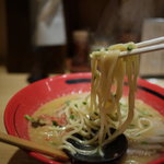 Ebi Soba Ichigen Sohon Ten - えびみそ(太麺)