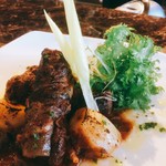 Bistro Wine Bar Ansanburu - 洋風牛肉八幡巻き￥1200