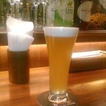 GLASS DANCE - [ドリンク] BEL WHITE (ベルギーBeer) アップ♪ｗ ①