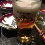 博多もつ鍋専門店 山笠 - 生ビール