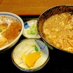 Maruka Hon Ten - ミニかつ丼セット 800円