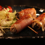 Izakaya Arita - 牡蠣のベーコン巻き