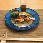 Wagokoro Dining Taka - ある日の前菜５種