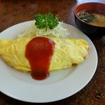 ことぶき食堂 - オムライス600円