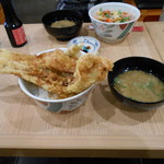 Mekiki no Ginji Kasugahara Nishiguchi Ekimae Ten - 穴子天丼、830円