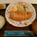 Kazaguruma - とんかつ定食(税込み750円)