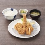 とんかつ まい泉 - ミックスフライ膳