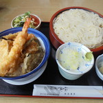 Inaniwa Udon - 天丼と稲庭うどん（ランチ）1260円