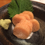 Sushi to Izakaya Uotami Shinjuku Nishiguchi Sohonten - 長芋のたまり醤油漬 474円