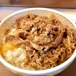 Sukiya Hyakukyujumarugo Ubenishikugiriten - 牛丼【350円】【並盛り】【汁だく】