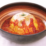 h Juurokkokumai Omurice & Doria Senmon Ten Omurice Tei Ehime Ionmo-Ru Imabari Shintoshiten - たっぷりチーズの完熟トマトおむらいす