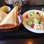 ラピュタン - 料理写真:ホットサンドモーニング