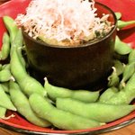 まるちゅう - 枝豆と胡瓜の和え物（コース料理）