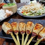 En Iwamizawa Ten - 生つくね串、ジューシー！