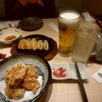 葵屋 - 【2017.5.28(日)】注文した料理と飲み物