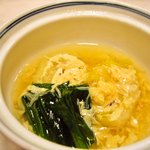 万葉の宿　八景園 - 夕飯「白菜のあんかけ煮」