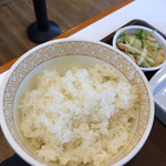 Sukiya Sanwa Choten - ご飯