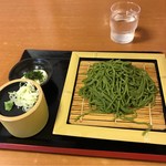 Koedo Ya - 茶そば(とろろ付)。
                        税込690円。
                        美味し。