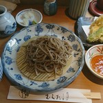 Shinshu Soba Murata - 天ざる(田舎そば) 1,950円