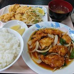 中華料理　孝司 - 酢豚セット！