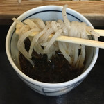 今昔 - 色白・短めのお蕎麦です♪