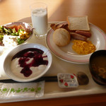 Blue Port Hotel Kanda Kitakyushu Kuukou - １日目の朝食