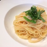 Osteria mille - 大葉と明太ソースのパスタ