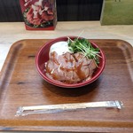 KITCHEN ORIJIN Tanashi Ten - レア・ローストビーフ丼。