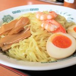 Hidakaya Kitakashiwa Minamiguchi Ten - エビ辛とんこつつけ麺（大盛）