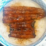 Unagi no Yamagen Kamoike Ten - うな丼　松　見えてないけど、ご飯の中にも鰻がっ！