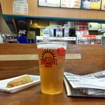 ウインズ後楽園 ２階 売店 - 生ビール 650円（ ’17.07）