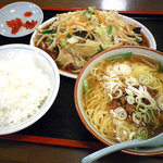 味A - 野菜炒め定食：１０００円