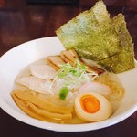 麺処 誠信 - 特製鶏骨塩ラーメン