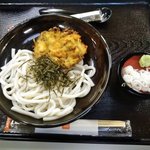 森の食堂 - 天ざるうどん