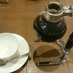 Kurashiki Coffee Ten Okyodzuka Ten - 本日のコーヒー (コロンビア クレオパトラ)。