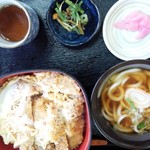 Hyakumangoku Udon Daimon Ten - カツ丼（うどん付）