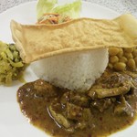 スリランカレストラン ニルミニ - 日替わりランチ（チキン）