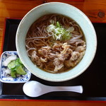 Teuchi Soba Sugino Ya - 肉そば（冷）