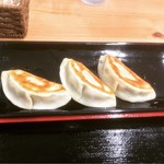 Hitachi Teuchi Gyoza Masa - 餃子セット(手打ち餃子3個)  ¥200-