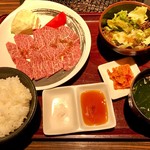 Kuramoto Kasuga Ten - 和牛赤身ランチ １３８０円