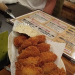 Kaki Goya Fever Nara Sanjodori Ten - カキフライ10粒盛り